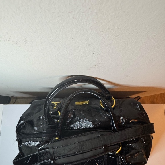 Coach Black Patent Leather Bag - Large Medium - Picture 6 of 13